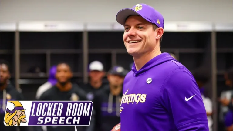Kevin OConnells Locker Room Speech After Minnesota Vikings Win Over Dallas Cowboys