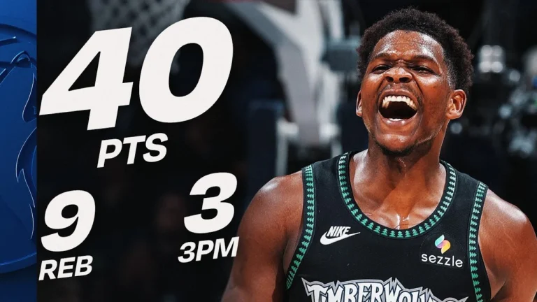 Anthony Edwards Was IN HIS BAG With 40 PTS Tonight vs Suns December 8, 2025