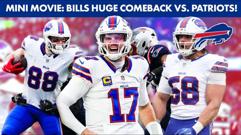 Bills Comeback To Beat The Patriots In Week 15! Buffalo Bills Mini Movie