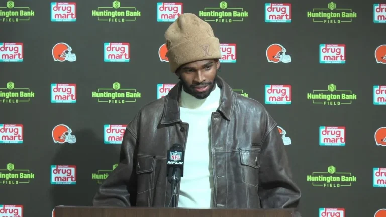 Kevin Stefanski, Myles Garrett, Shedeur Sanders Postgame Press Conference December 7, 2025
