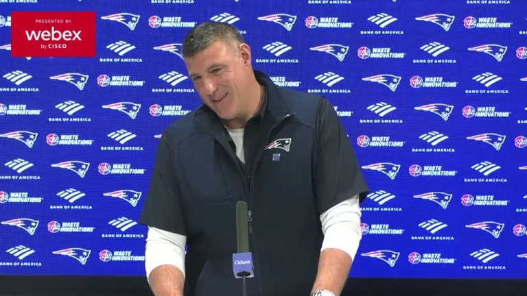 Mike Vrabel: Champions are Never Satisfied. Patriots Press Conference