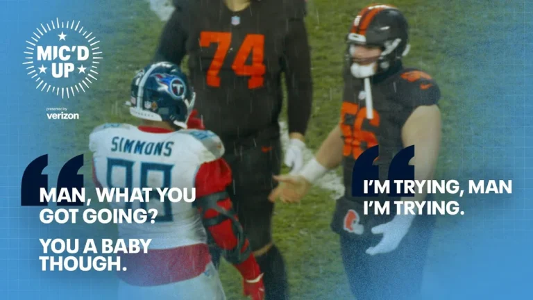 Jeffery Simmons Week 14 at Browns Mic’d Up