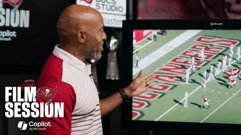 Rondé Barber Talks Tristan Wirfs Touchdown Film Session