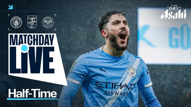 CHERKI LIGHTS UP THE ETIHAD! MATCHDAY LIVE! Man City 1 – 0 Brentford Carabao Cup