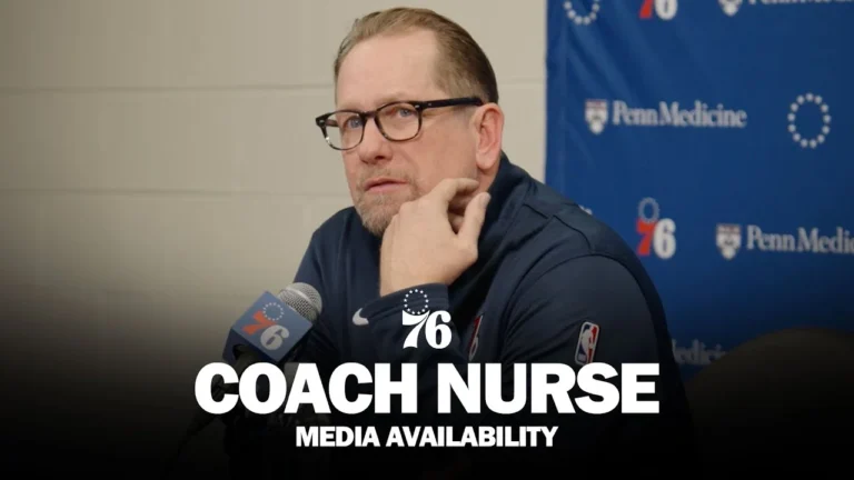 Philadelphia 76ers Postgame Media Availability Coach Nurse 11.30.25