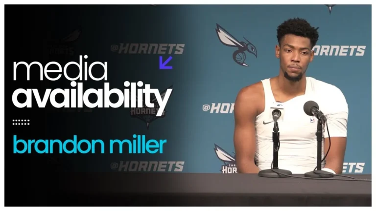 Hornets vs Nuggets: Brandon Miller Postgame Media Availability 12 7 2025