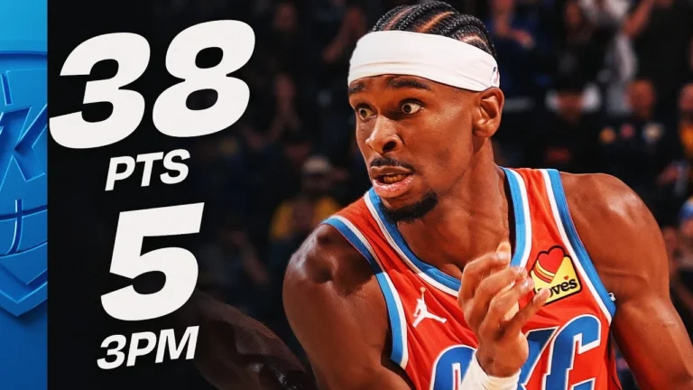 Shai Drops 38 In Thunder’s 13th Straight Win December 2, 2025