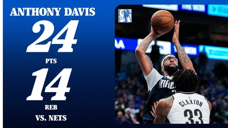 Anthony Davis (24 PTS 14 REB) vs. Brooklyn Nets December 12, 2025