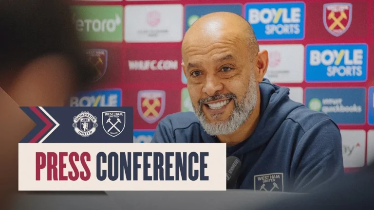 LIVE: Nuno Espírito Santo’s Press Conference Manchester United v West Ham