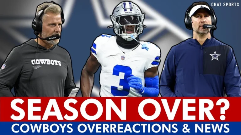 SEASON OVER? Cowboys OVERREACTIONS Ft. George Pickens, Firing Matt Eberflus, Nick Sorensen, Playoffs