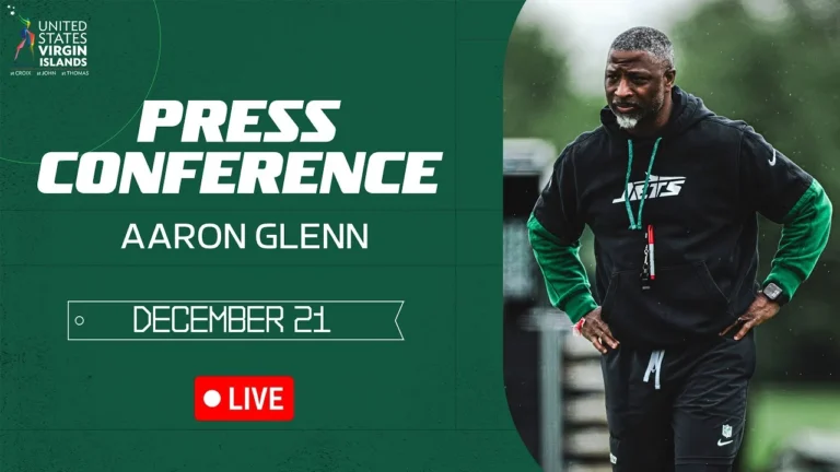 Aaron Glenn Postgame Press Conference (12 21) New York Jets at New Orleans Saints Week 16