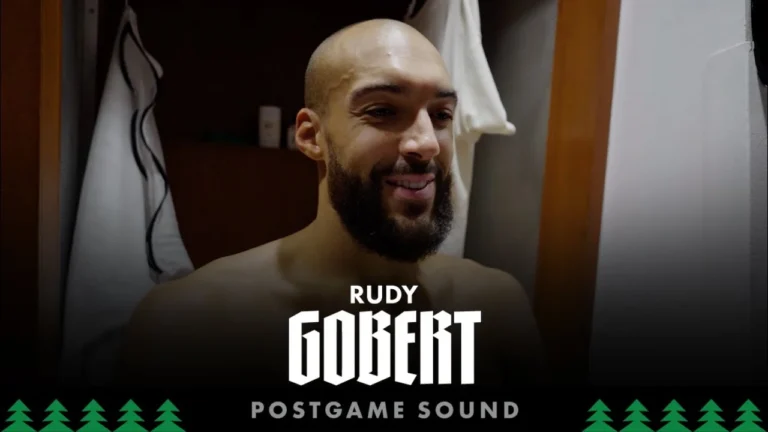 Weve Got To Fight Human Nature Rudy Gobert Postgame Sound 12.2.25