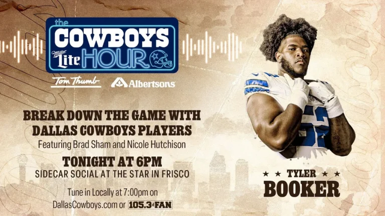 LIVE: Miller Lite Cowboys Hour 12 15 25 Dallas Cowboys 2025
