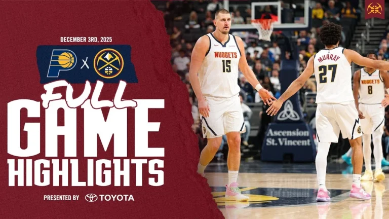 Denver Nuggets vs. Indiana Pacers Toyota Game Recap