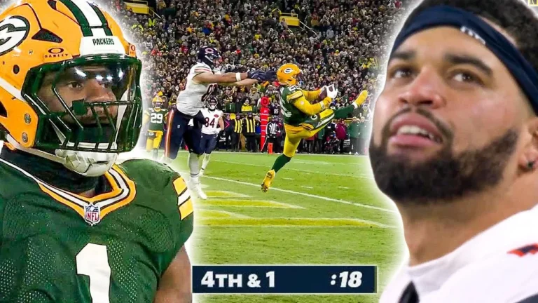 4th Quarter Caleb Strikes Again?! Bears vs Packers Week 14 INSANE Ending