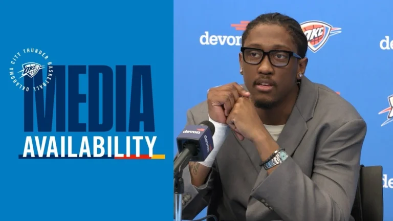 Jalen Williams on capitalizing off defensive stops Post Game Media December 5, 2025