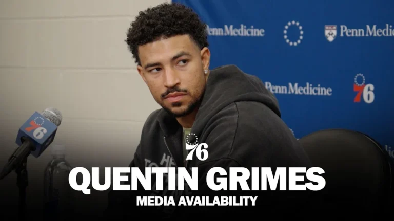 Philadelphia 76ers Postgame Media Availability Quentin Grimes 11.30.25