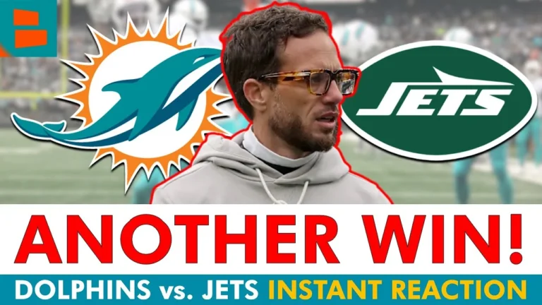 DOLPHINS DOMINATE THE JETS! Miami Dolphins vs. New York Jets INSTANT REACTION
