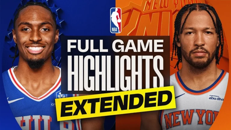EXTENDED: 76ERS at KNICKS FULL GAME HIGHLIGHTS December 19, 2025