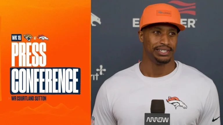 WR Courtland Sutton on mindset at 12-2: ‘I don’t think the time to reflect is during the storm’