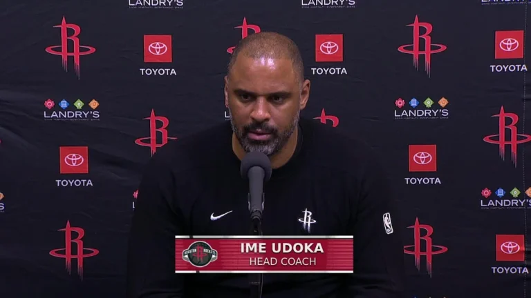 Press Conference by Ime Udoka vs Jazz