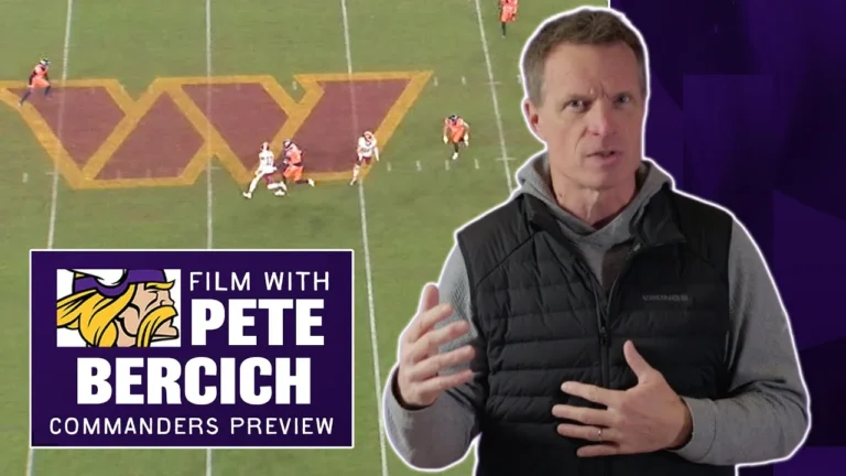 Keys To Minnesota Vikings Stopping Washington Commanders Talented Offense & Run Game Film Room