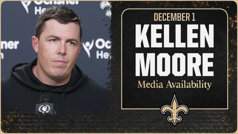 Kellen Moore recaps Week 13 vs. Dolphins New Orleans Saints