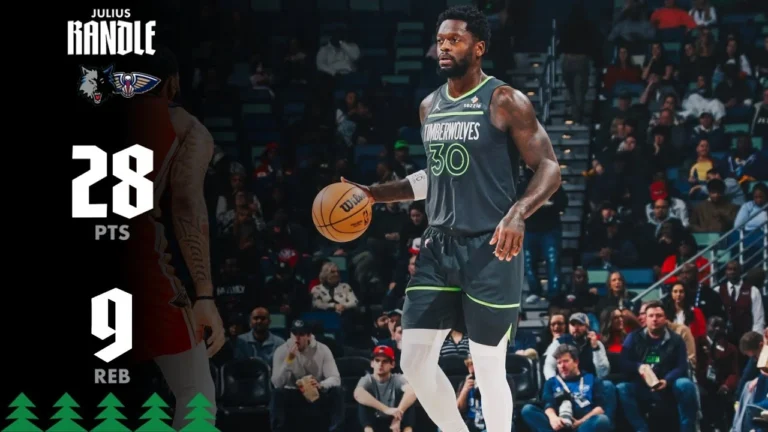 Julius Randle DOMINATES With 28 Points In Win Over Pelicans 12.04.25