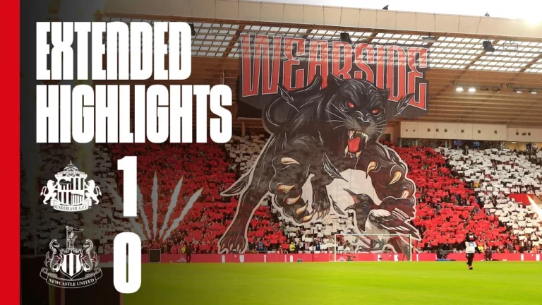Extended Premier League Highlights Sunderland AFC 1 – 0 Newcastle United