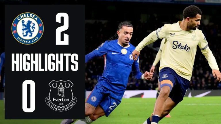 Extended Highlights: Chelsea 2-0 Everton