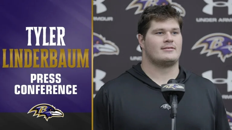Tyler Linderbaum: ‘We Have to Put on a Show for Our Crowd’ Baltimore Ravens