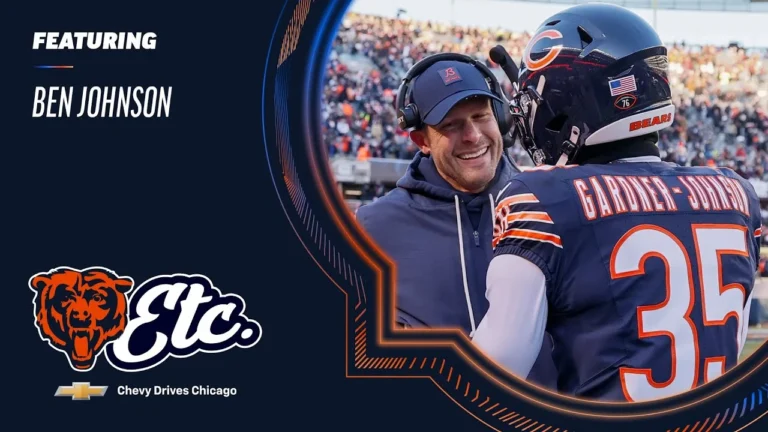 Ben Johnson talks key moments in win over Browns Bears, etc. Podcast