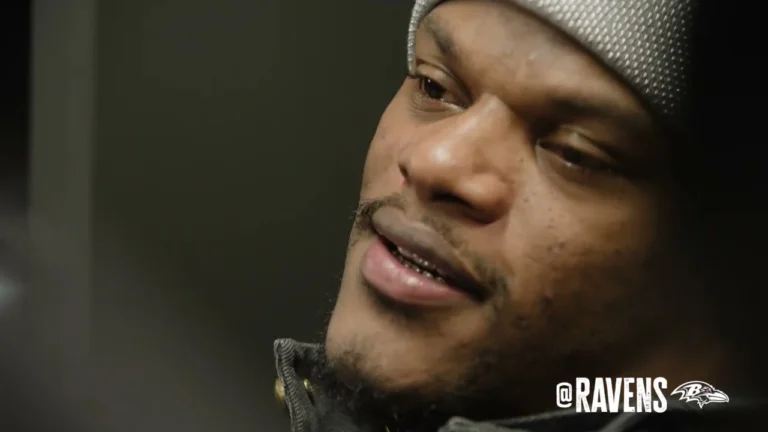 Lamar Jackson on His Back Injury Baltimore Ravens