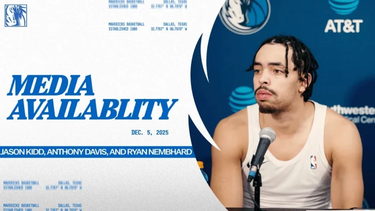 Jason Kidd, Anthony Davis, & Ryan Nembhard Media Availability OKC 12 05 25