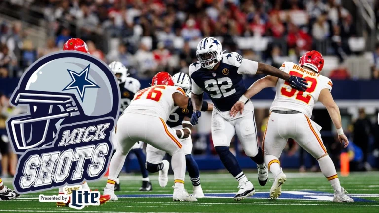 Double Victory Formation for Dallas Cowboys Mick Shots