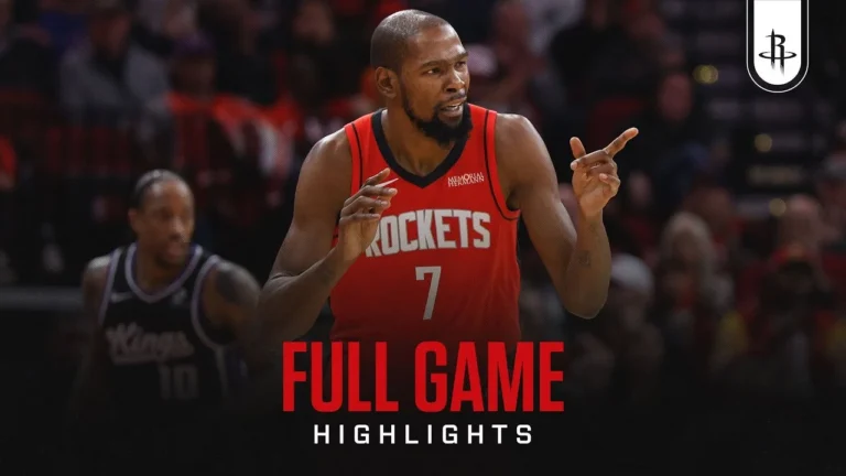 Houston Rockets Highlights vs. Sacramento Kings