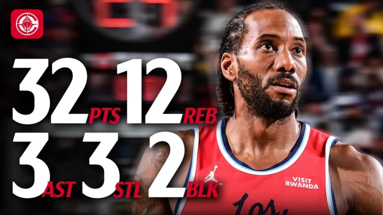 Kawhi Leonard GOES OFF vs. Lakers