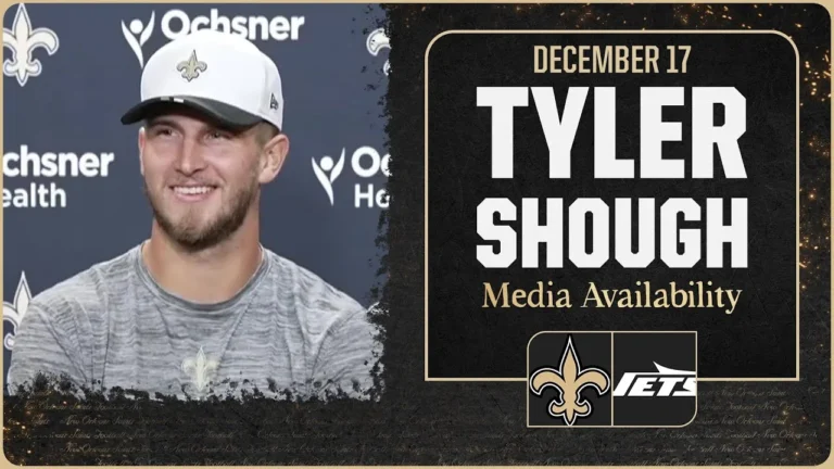 Tyler Shough talks Jets Defense ahead of Week 16 New Orleans Saints