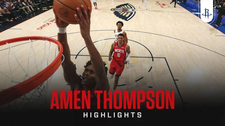 Amen Thompson (23 points) Highlights vs. New Orleans Pelicans