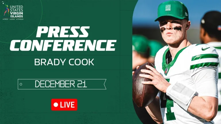 Brady Cook Postgame Press Conference (12 21) New York Jets at New Orleans Saints Week 16
