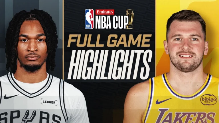 SPURS at LAKERS EMIRATES NBA CUP : FULL GAME HIGHLIGHTS December 10, 2025