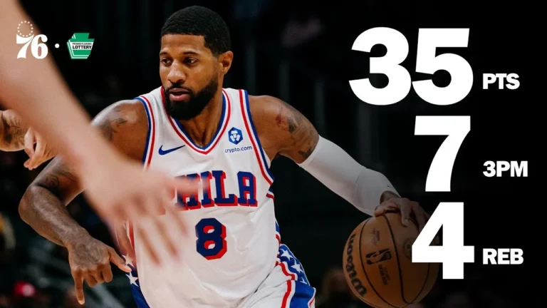 Paul George Leads All Scorers in Atlanta