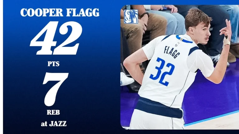 Cooper Flagg (42 Points) at Utah Jazz December 15, 2025