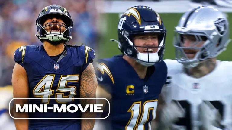 Mini-Movie: Chargers Bounce Back & Sweep Raiders LA Chargers