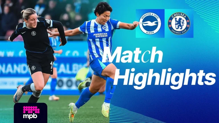 HIGHLIGHTS Brighton v Chelsea Women&39s Super League