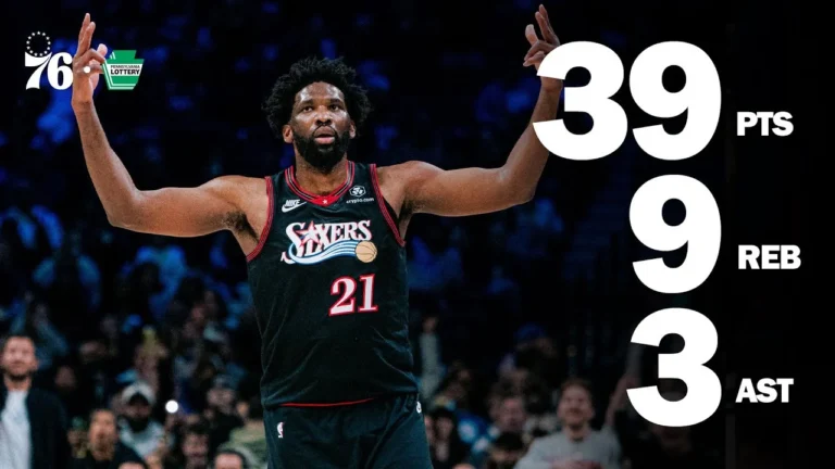Joel Embiid ERUPTS for Season-High 39 Points