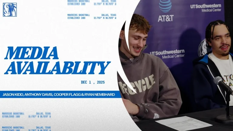 Jason Kidd, Anthony Davis, Cooper Flagg, Ryan Nembhard Media Availability DEN 12 01 25
