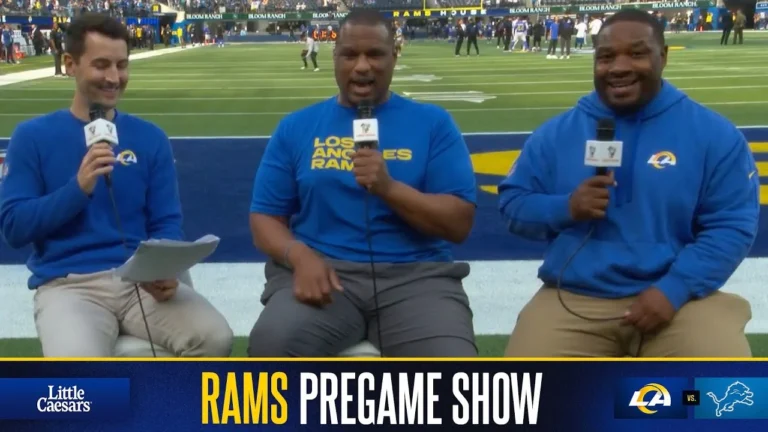 Rams-Lions Pregame Show From SoFi Stadium Players To Watch, Game Predictions & More