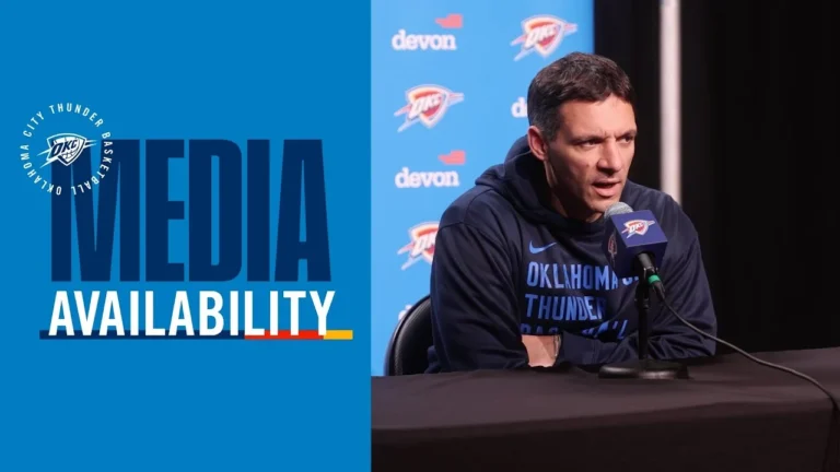 Mark Daigneault on the Thunder’s 4th Consecutive Clutch Game Win Postgame Media December 2, 2025