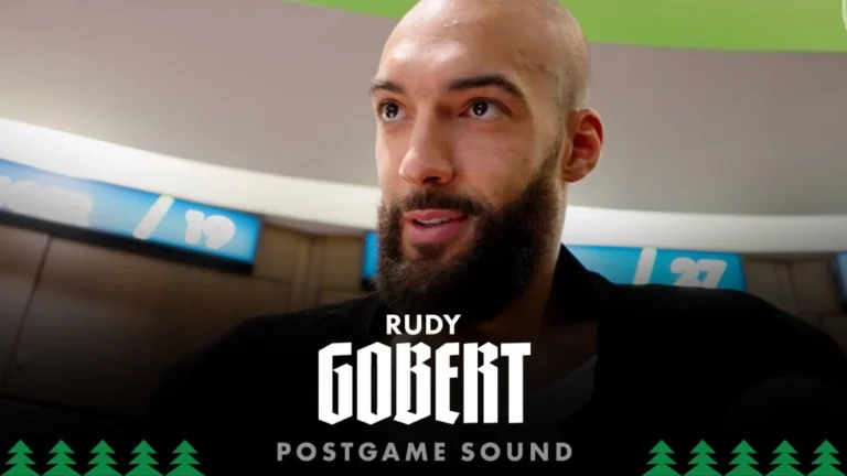 My Job Is To Make Winning Plays Rudy Gobert Postgame Sound 12.19.25